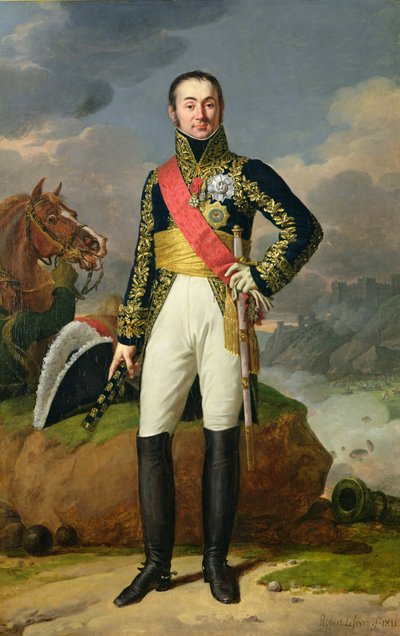 Nicolas-Charles Oudinot, Duque de Reggio y Mariscal de Francia, 1811 de Robert Lefevre